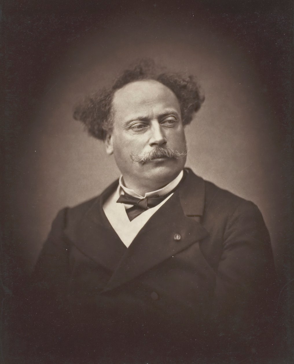 Alexandre Dumas , fils fransk romanforfatter og dramatiker, 1824-1895, 187576. av Fontaine