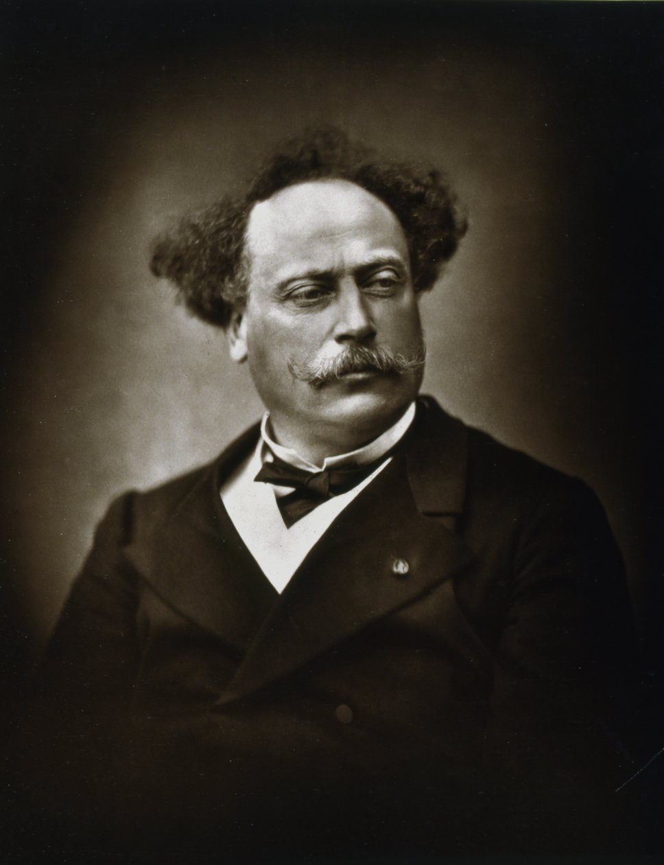 Alexandre Dumas den yngre , fransk forfatter, c1865-1895 av Fontaine