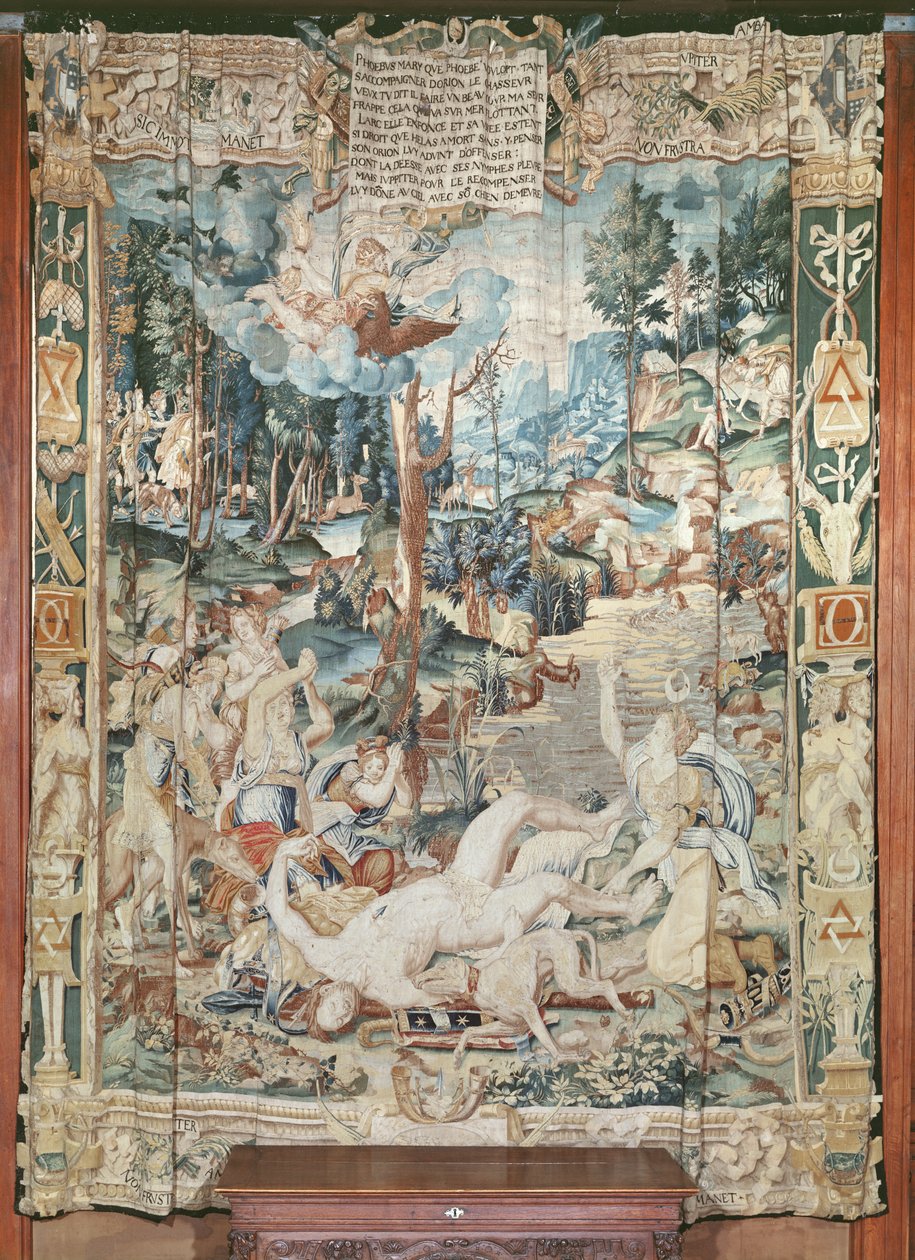 Orions død, fra historien om Diana av Fontainebleau School