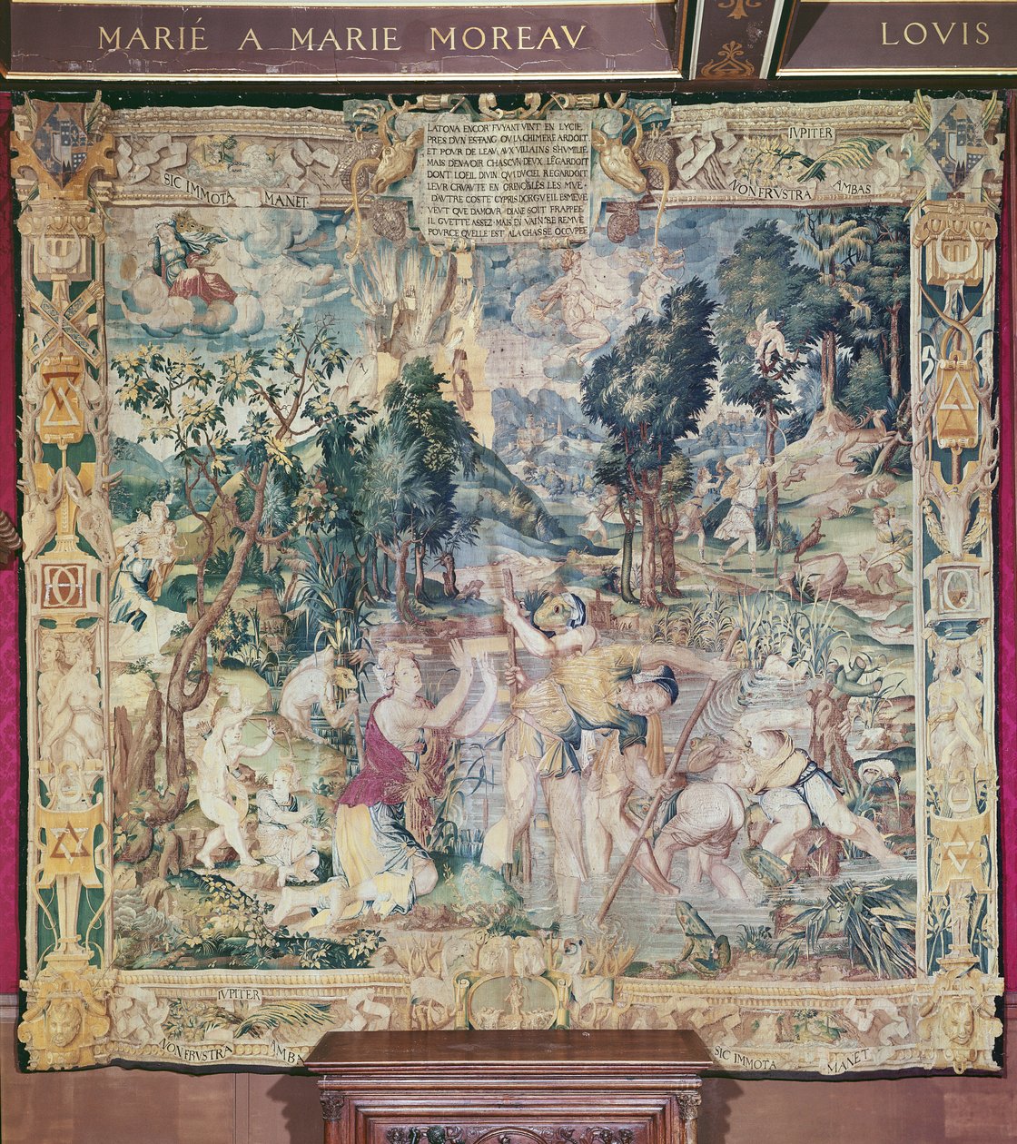 Historien om Latona, fra historien om Diana av Fontainebleau School
