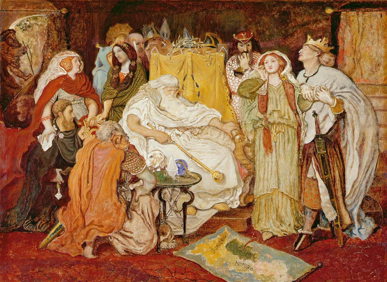 Cordelias del, ca. 1867-75 av Ford Madox Brown