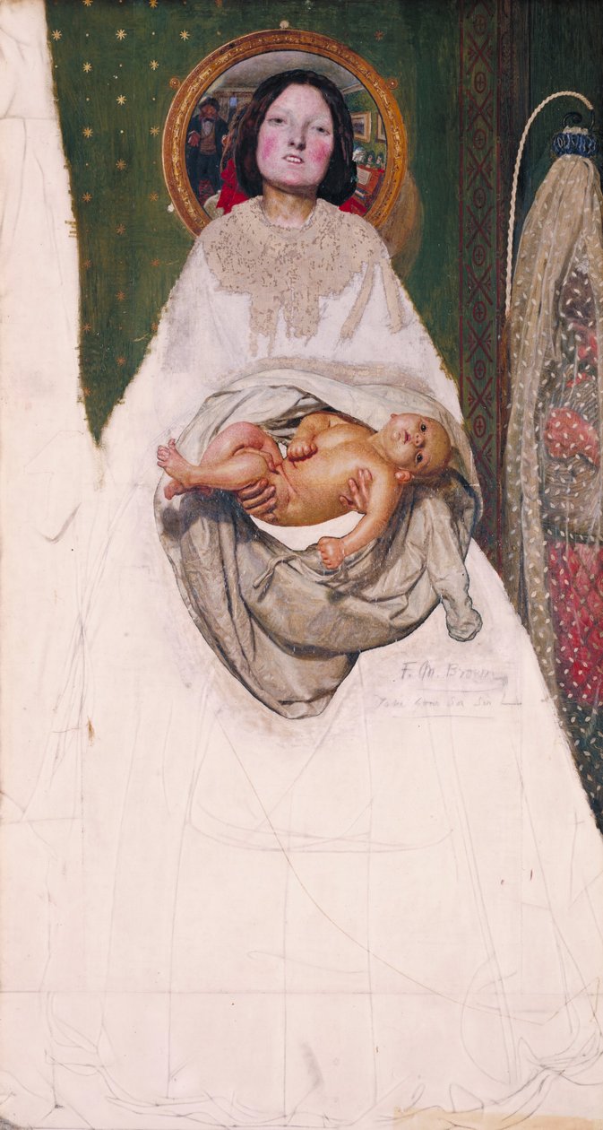 `Ta din sønn, sir av Ford Madox Brown
