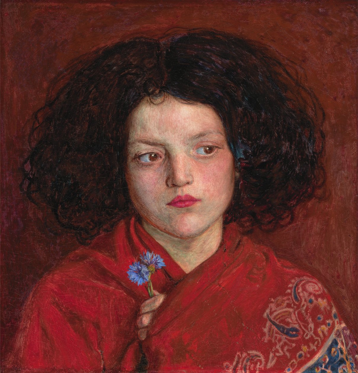 Den irske jenta av Ford Madox Brown