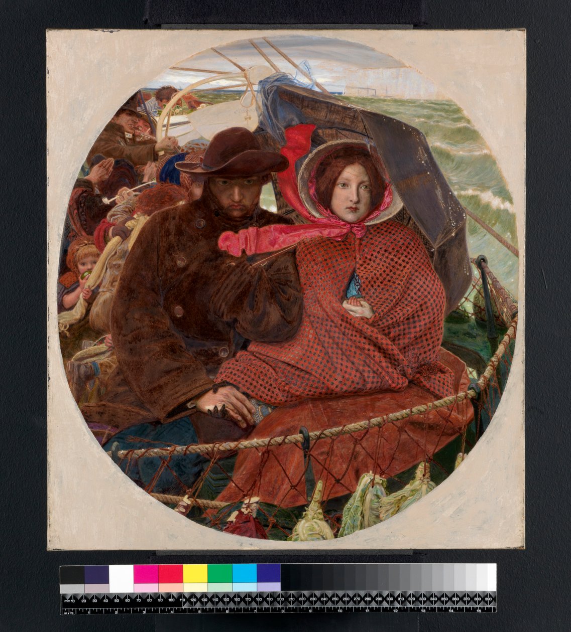 The Last of England, 1860 av Ford Madox Brown