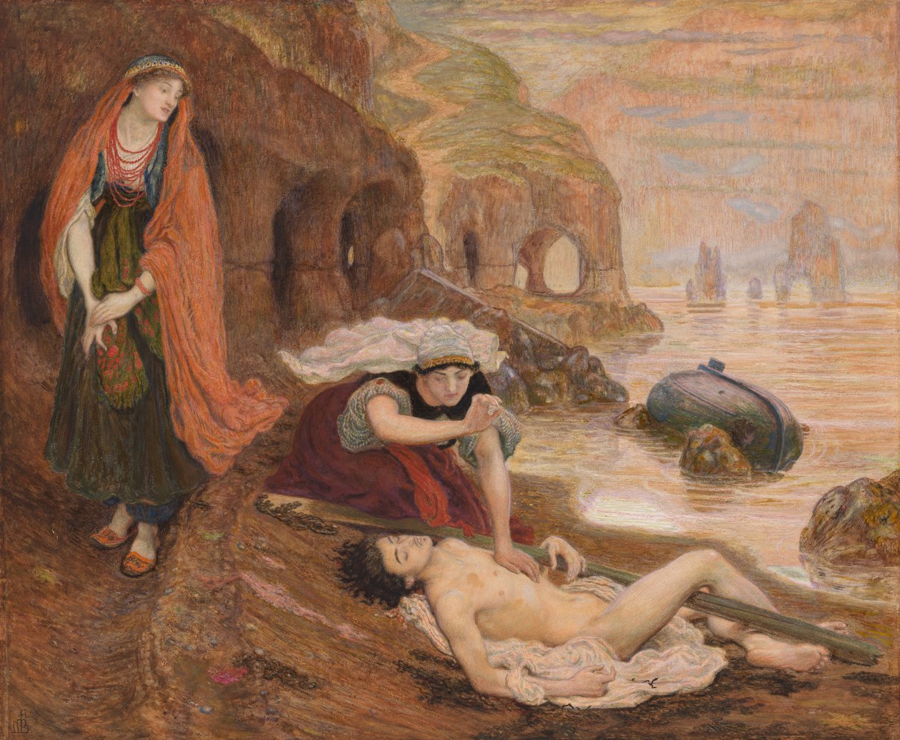 Funnet av Don Juan av Haidée av Ford Madox Brown