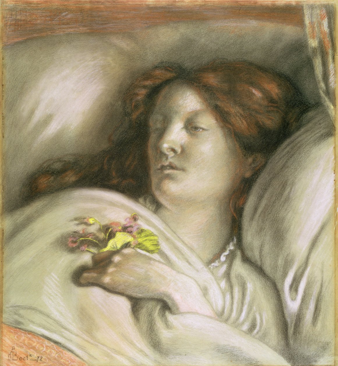 Rekonvalesent av Ford Madox Brown