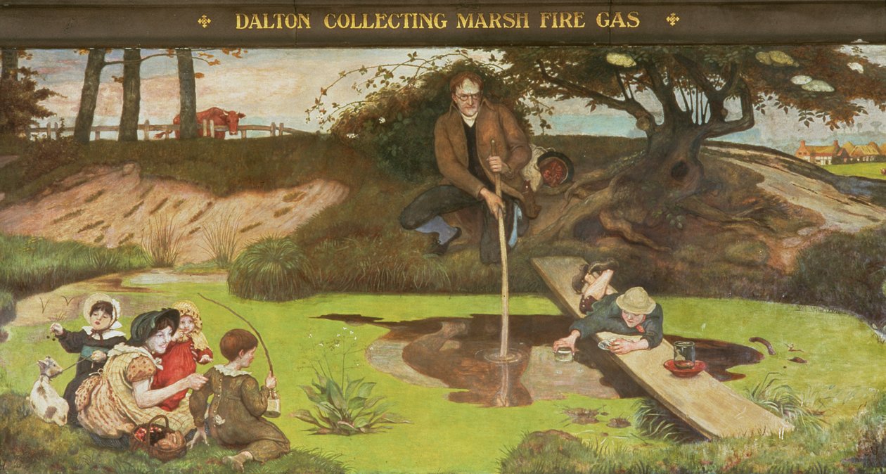 Dalton samler myrbranngass av Ford Madox Brown