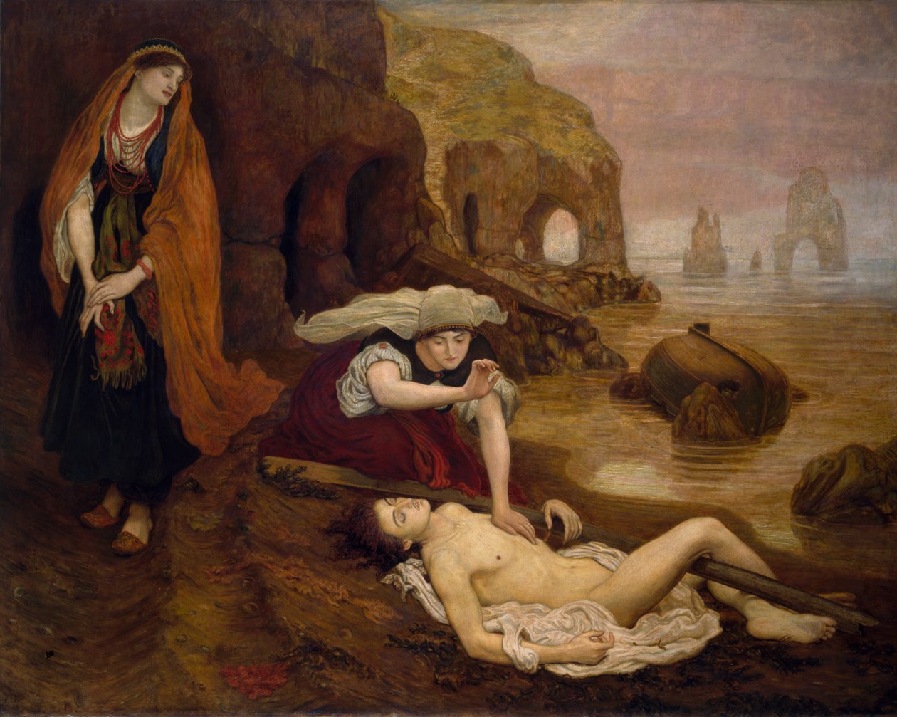 Funnet av Don Juan av Haidee av Ford Madox Brown
