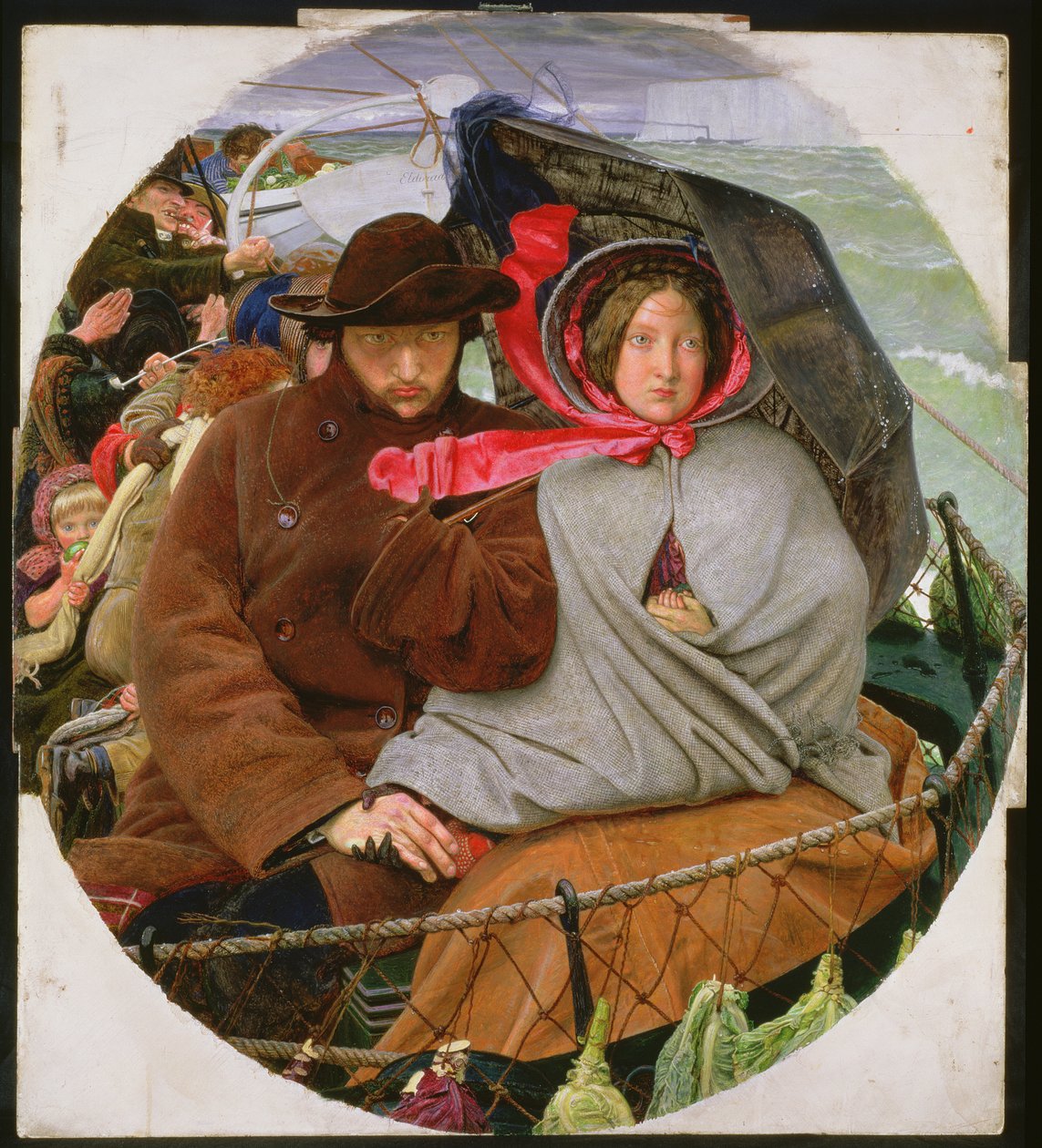 The Last of England, 1852-55 av Ford Madox Brown