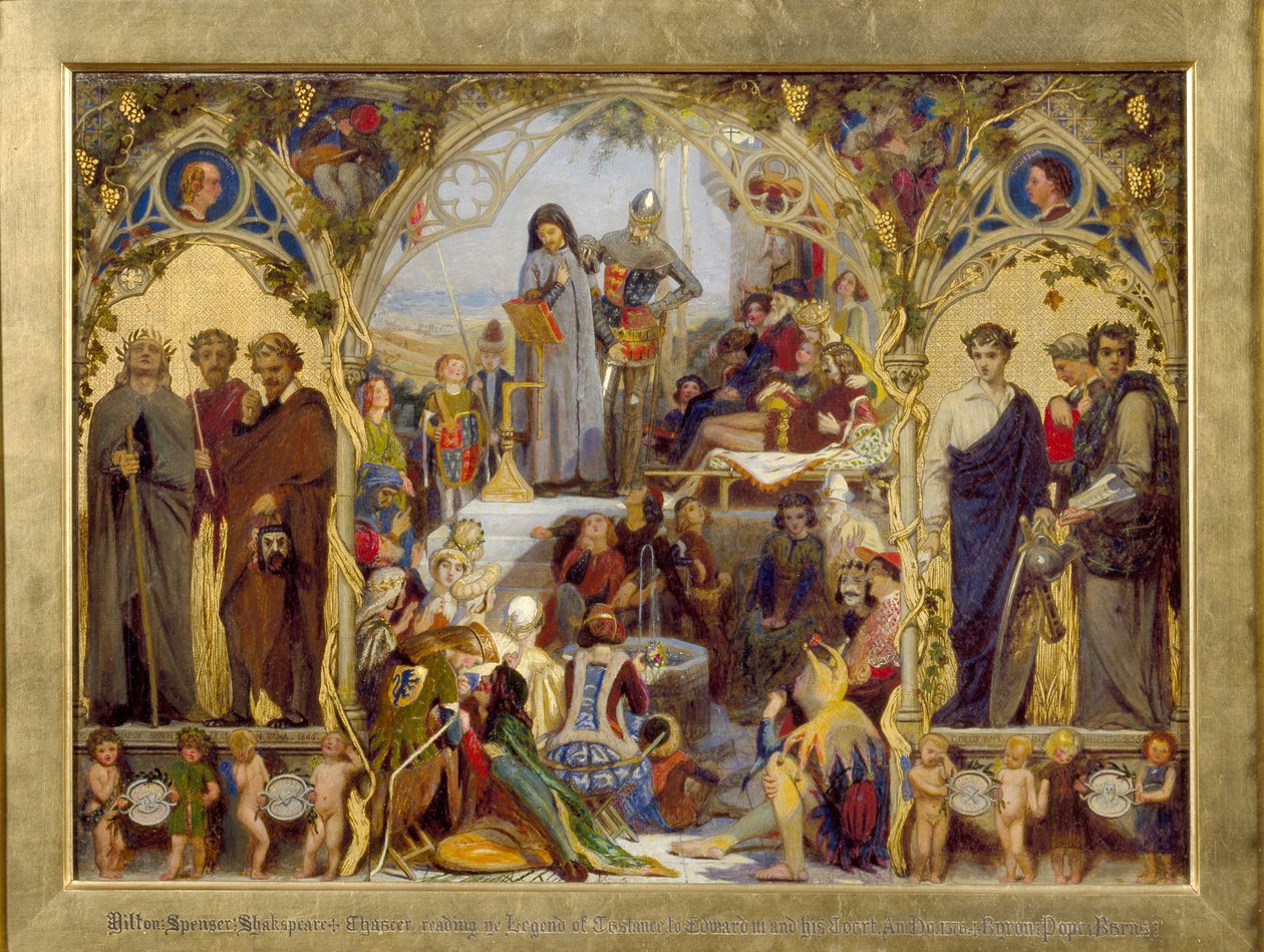 The Seeds and Fruits of English Poetry, 1845-1853 av Ford Madox Brown