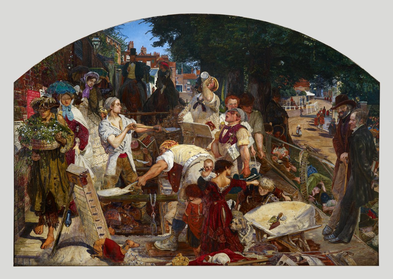 'Arbeid' av Ford Madox Brown
