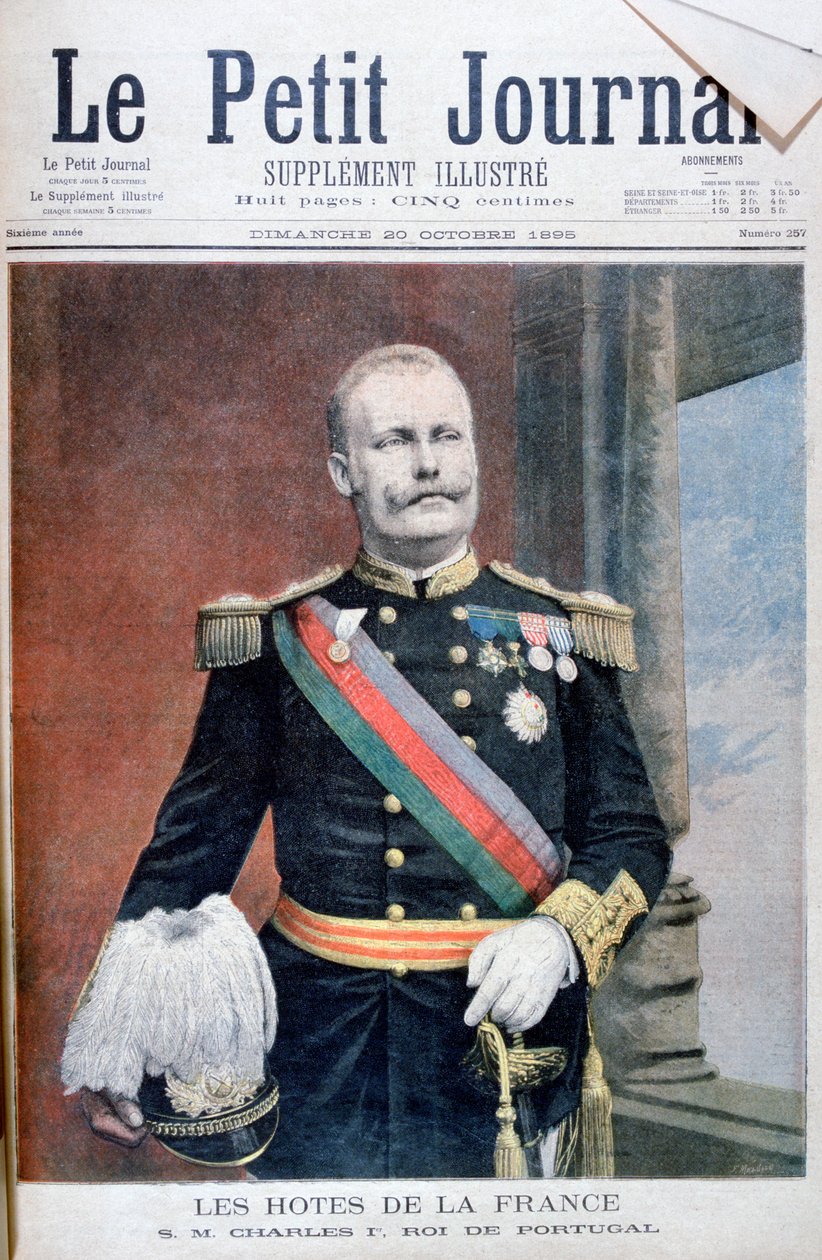 Charles I, konge av Portugal, 1895 av Fortuné Méaulle