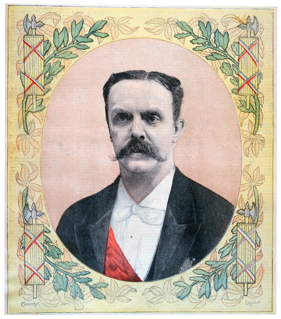 Jean Casimir-Perier , fransk politiker, 1894 av Fortuné Méaulle