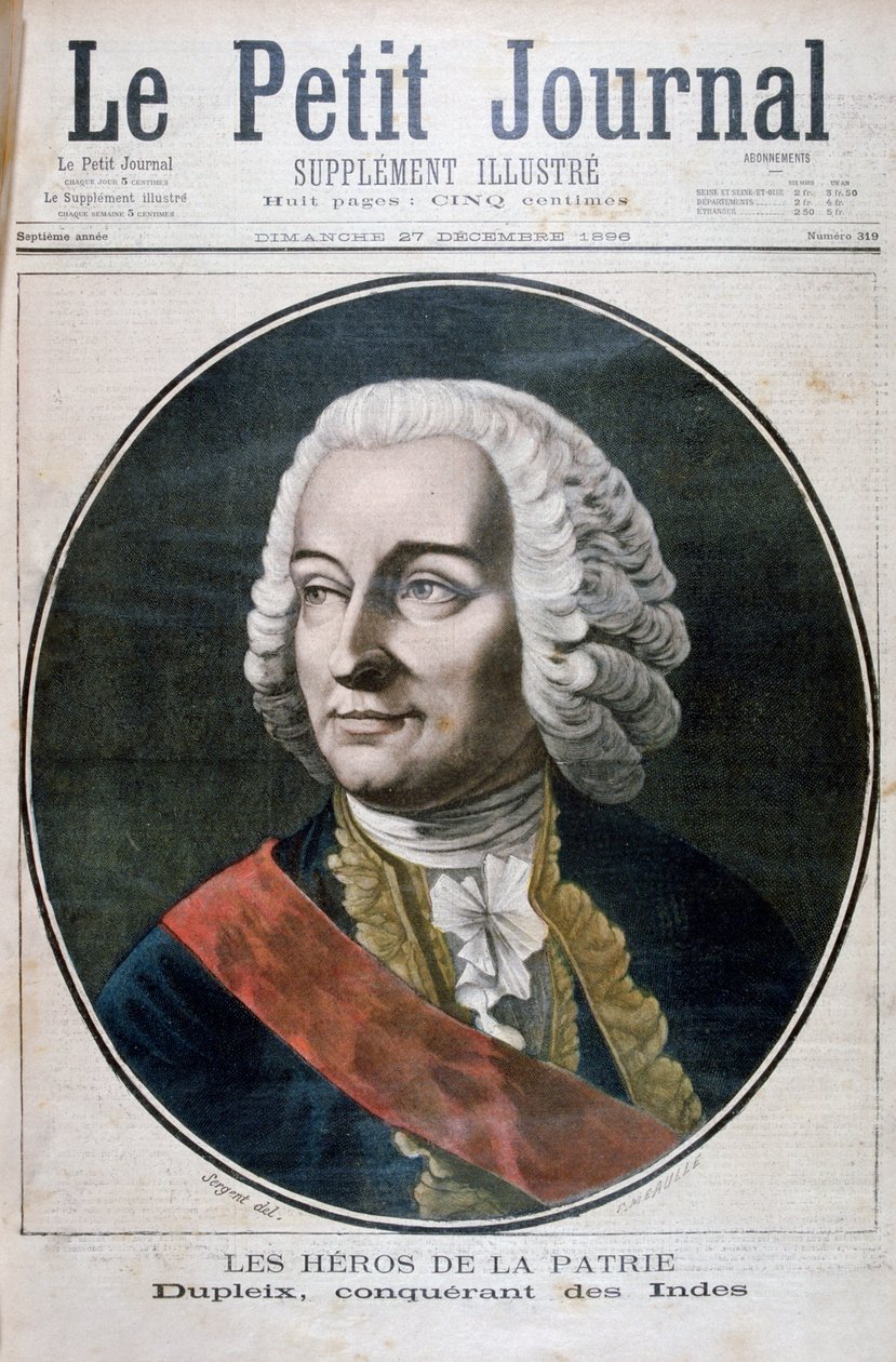 Joseph François Dupleix, 1896 av Fortuné Méaulle