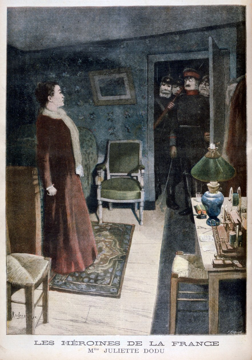 Juliette Dodu, heroin fra Frankrike, 1896. av Fortuné Méaulle