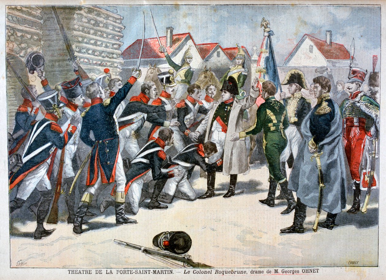 Le Colonel Roquebrune, et drama av Georges Ohnet, 1897 av Fortuné Méaulle