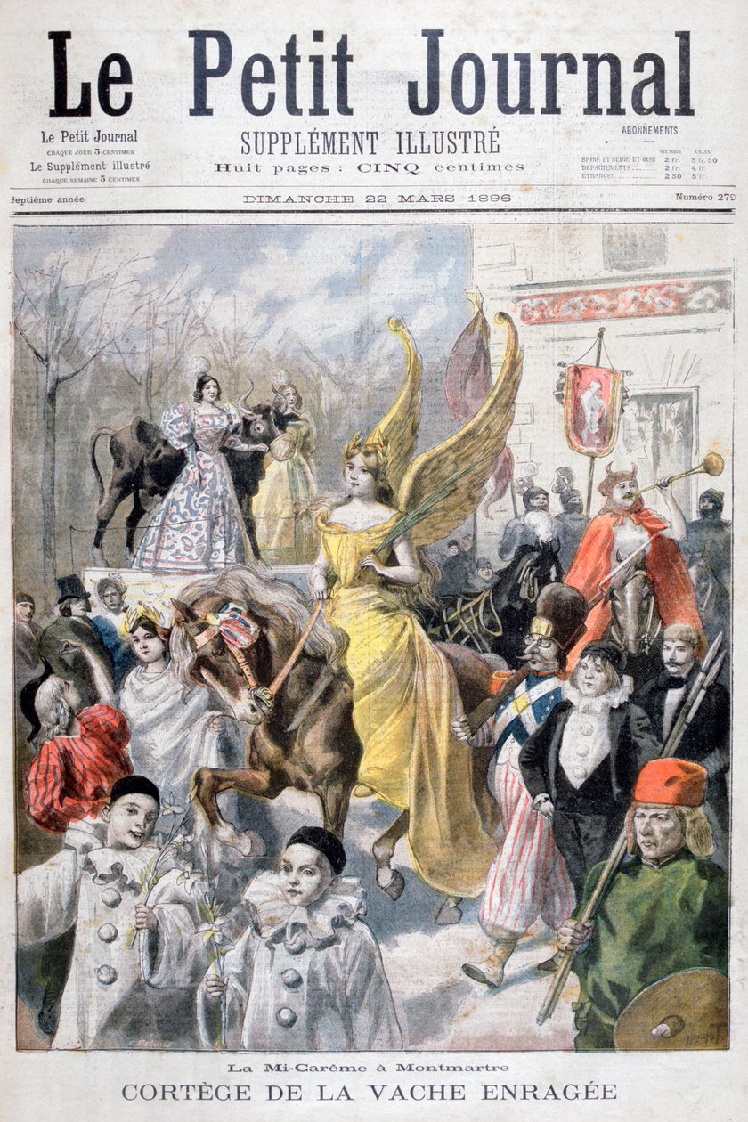 Midt-faste-feiringer, Paris, 1896 av Fortuné Méaulle