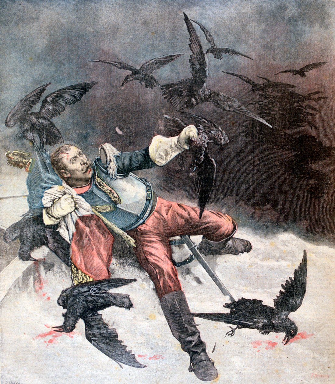 Ravnen, 1890 av Fortuné Méaulle