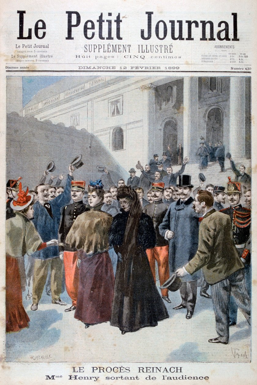 Reinach-rettssaken, 1899 av Fortuné Méaulle