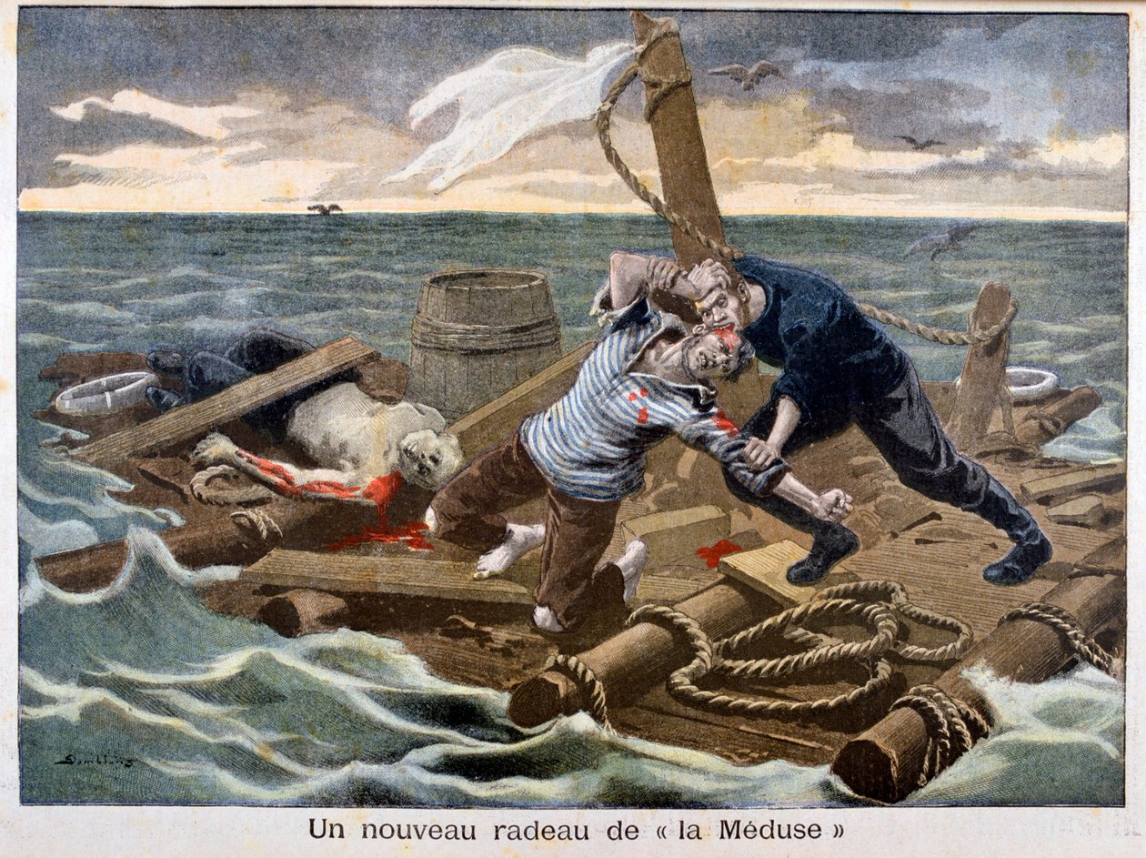 Den nye Medusa-flåten, 1899. av Fortuné Méaulle
