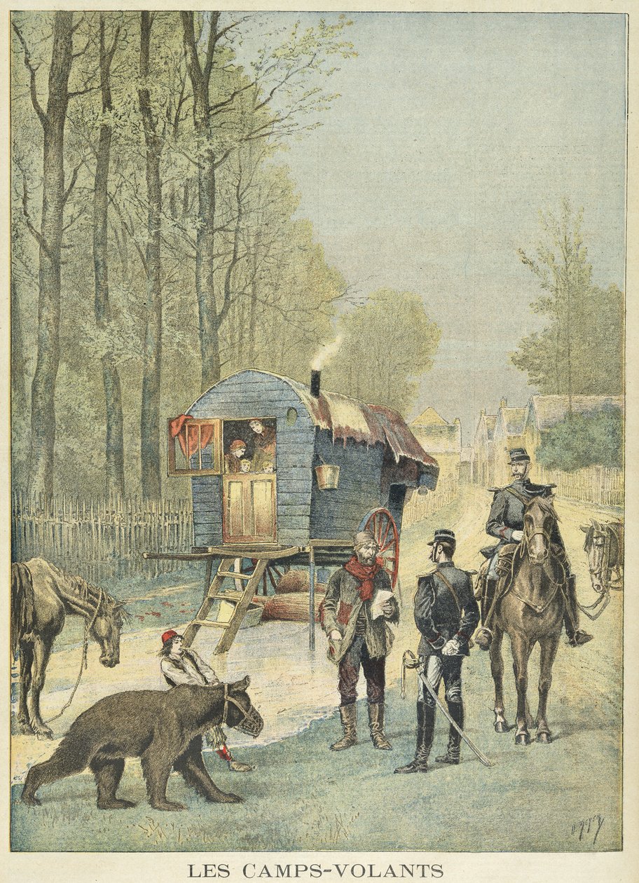 Folketelling av reisende i Frankrike, fra 