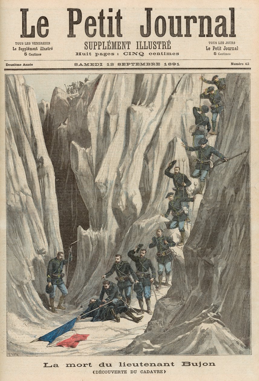 The Death of Lieutenant Bujon: The Discovery of his Body, fra 