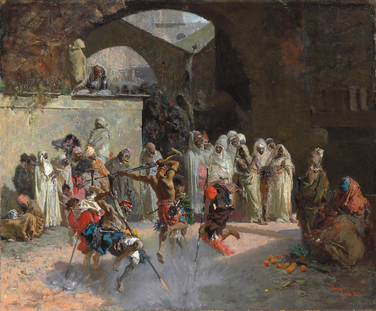 Arab Fantasia, 1866 av Fortuny y Carbó