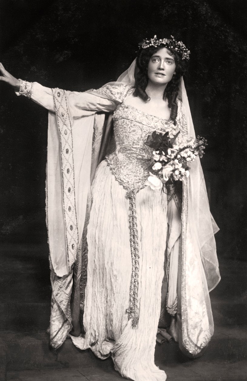 Dorothea Baird 1875-1933, engelsk skuespillerinne, tidlig på 1900-tallet. av Foulsham and Banfield