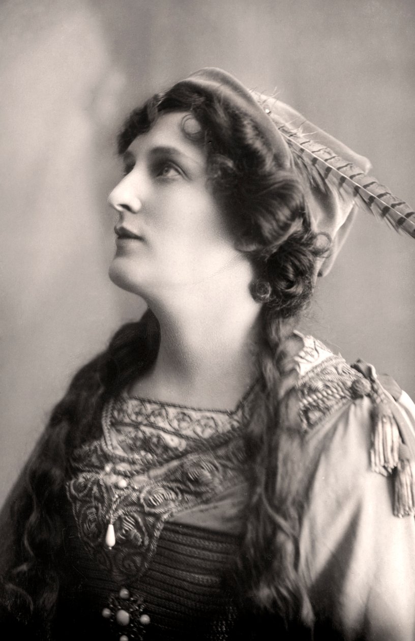 Evelyn Millard 1869-1941, engelsk skuespillerinne, tidlig på 1900-tallet. av Foulsham and Banfield