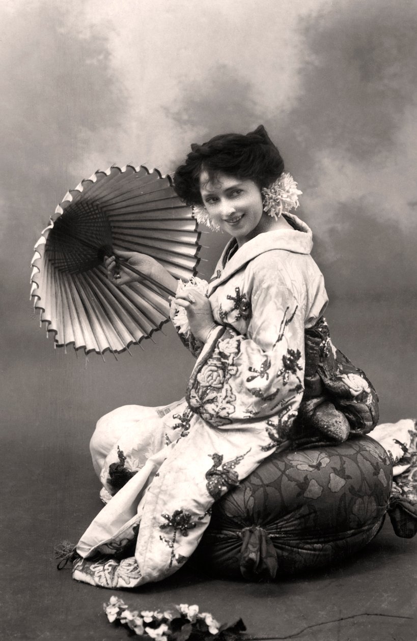 Isabel Jay 1879-1927, operasanger og skuespillerinne, 1906. av Foulsham and Banfield