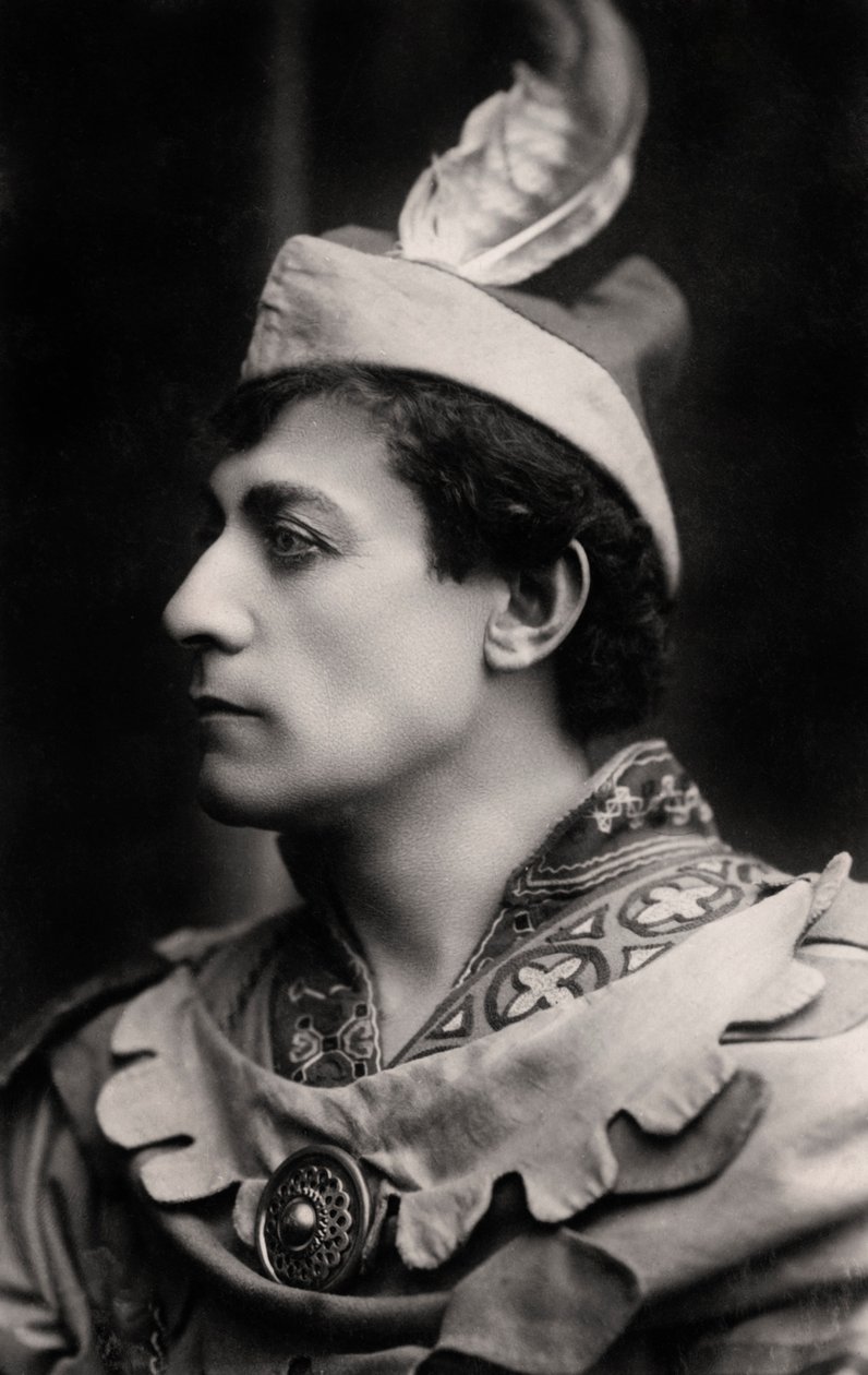 Lewis Waller 1860-1915, engelsk skuespiller og teatersjef, 1906. av Foulsham and Banfield
