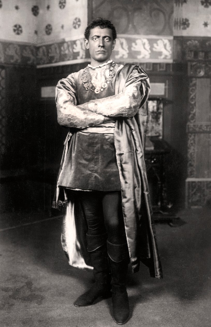 Lewis Waller 1860-1915, engelsk skuespiller og teatersjef, tidlig på 1900-tallet. av Foulsham and Banfield