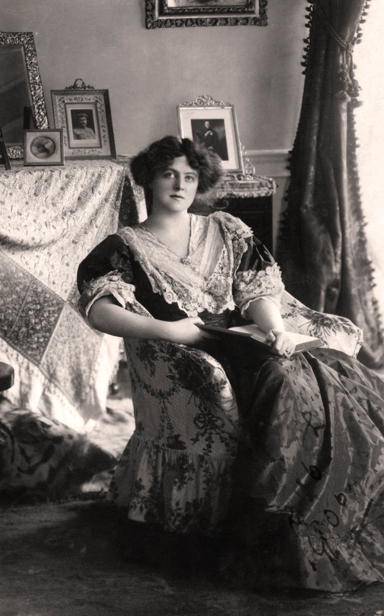 Marie Studholme 1875-1930, engelsk skuespillerinne, 1906. av Foulsham and Banfield