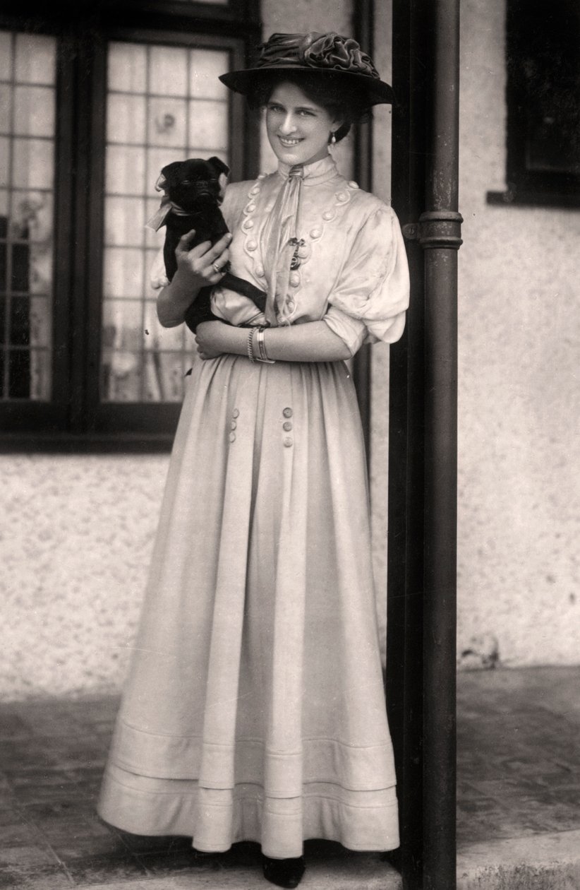 Zena Dare 1887-1975, engelsk skuespillerinne, tidlig på 1900-tallet. av Foulsham and Banfield