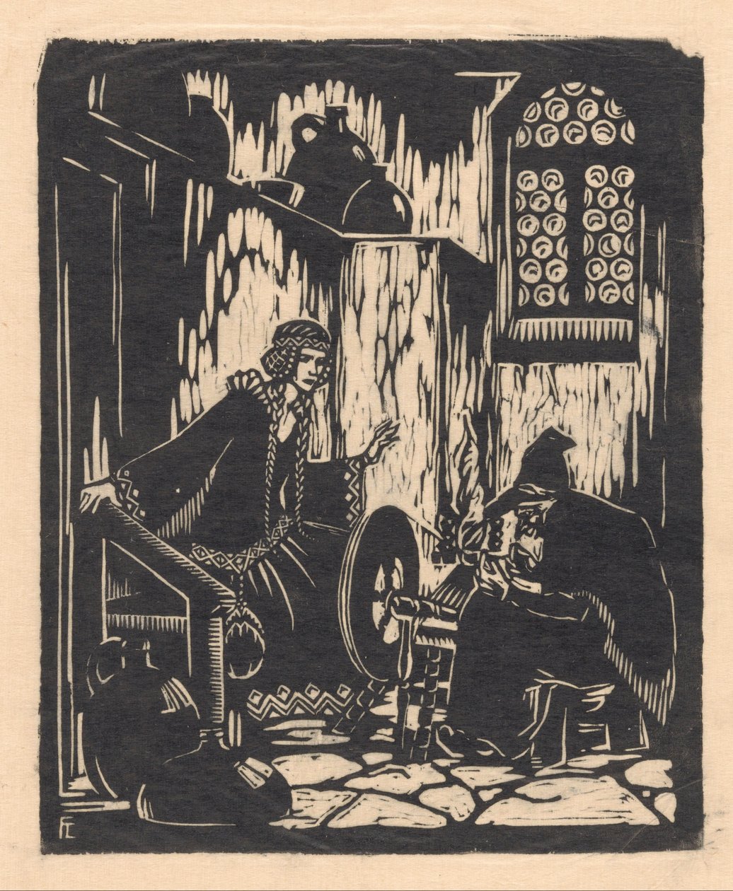 The Sleeping Beauty (original tittel på objekt) av Fré Cohen (signed by artist)