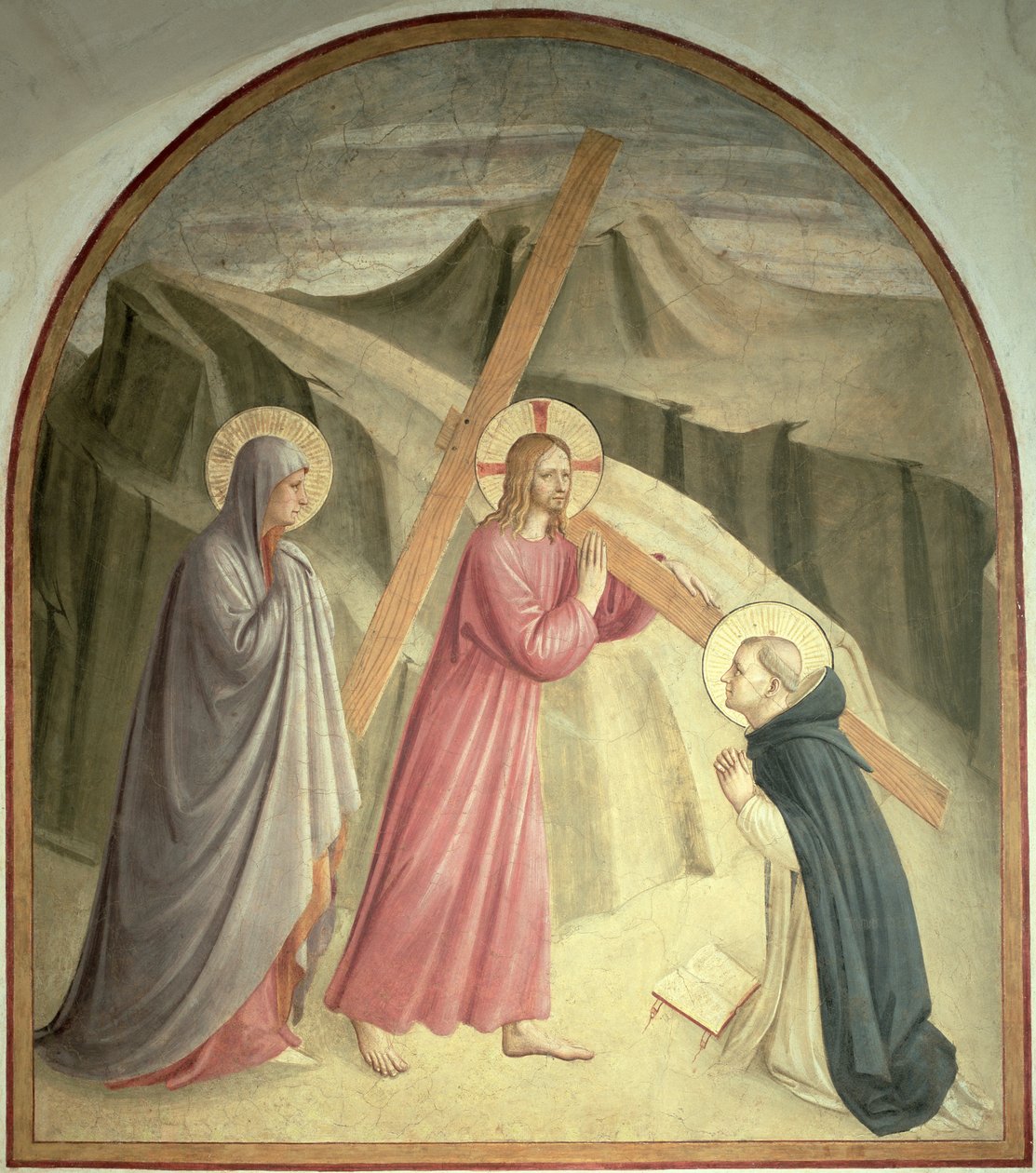 Kristus som bærer korset, ca. 1438-45 av Fra Angelico