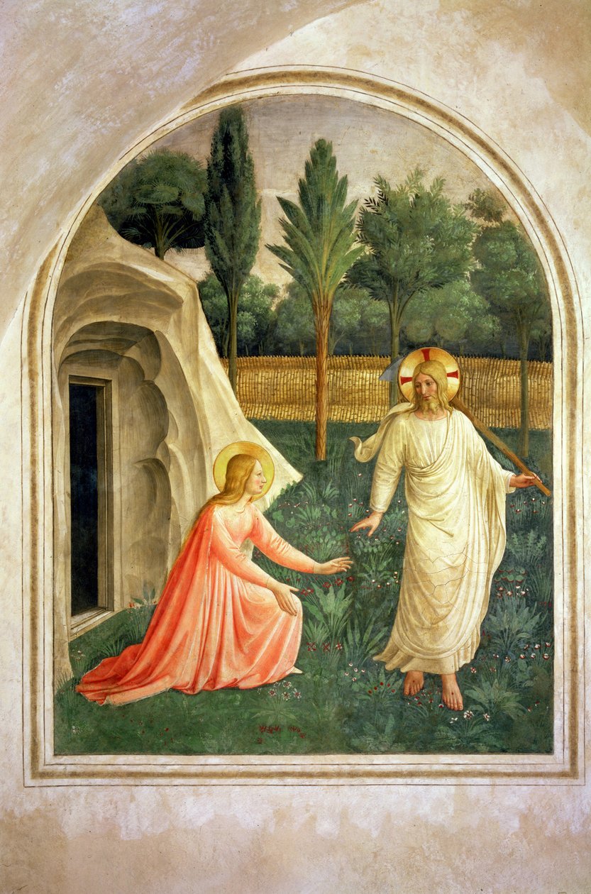 Noli Me Tangere, 1442 av Fra Angelico