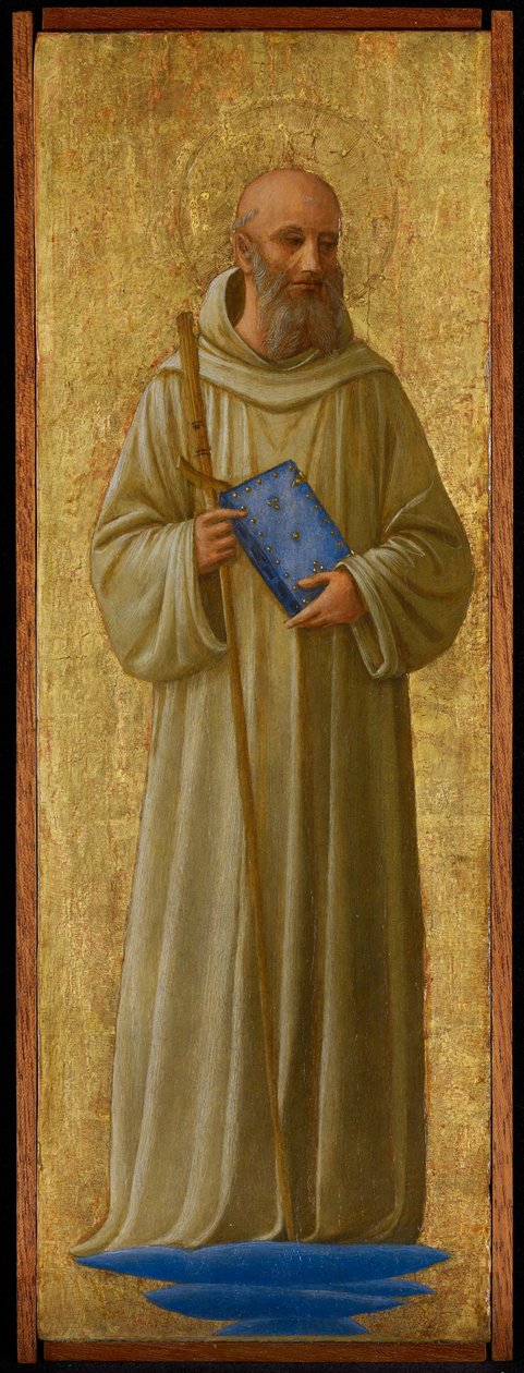 Saint Romuald, ca. 1440 (tempera på panel) av Fra Angelico
