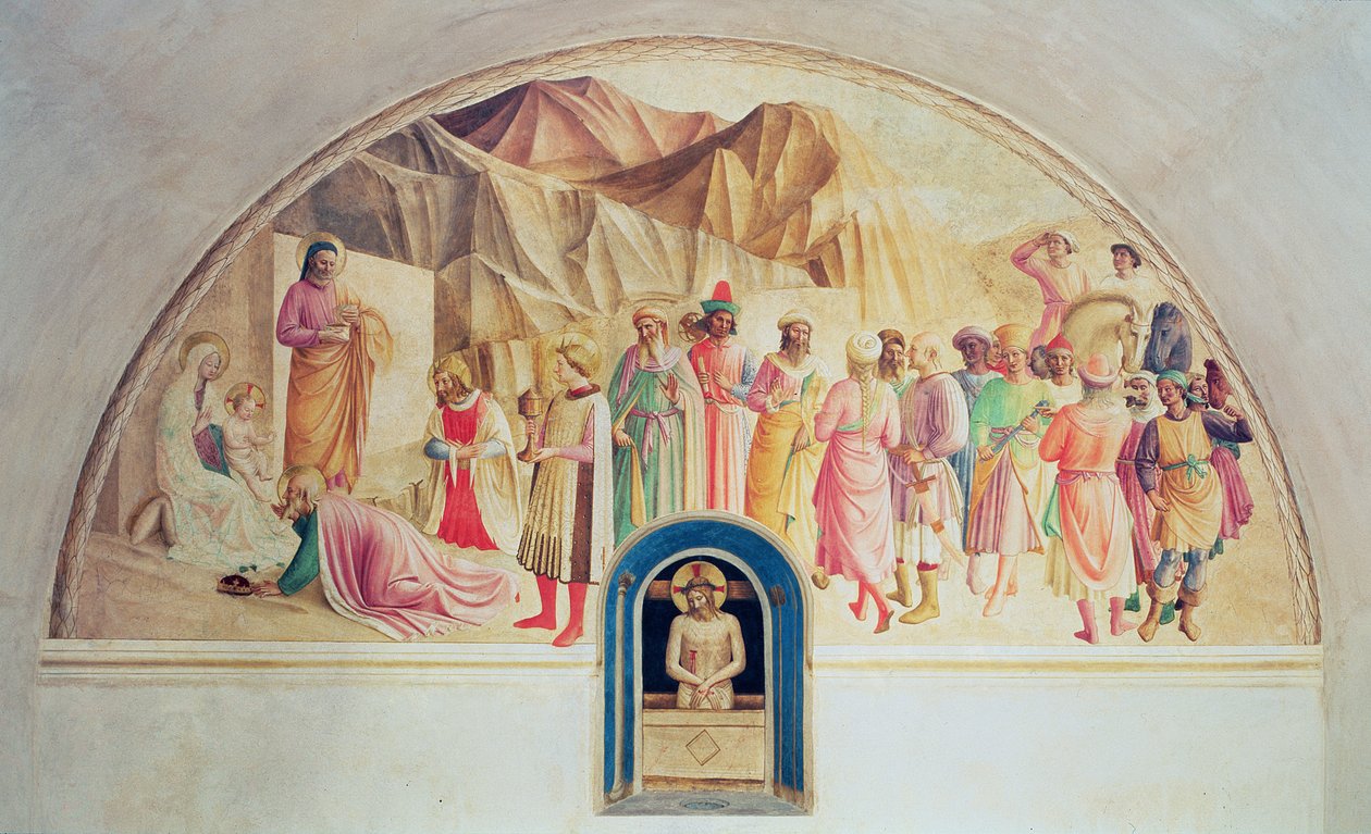 The Adoration of the Magi, 1442 av Fra Angelico