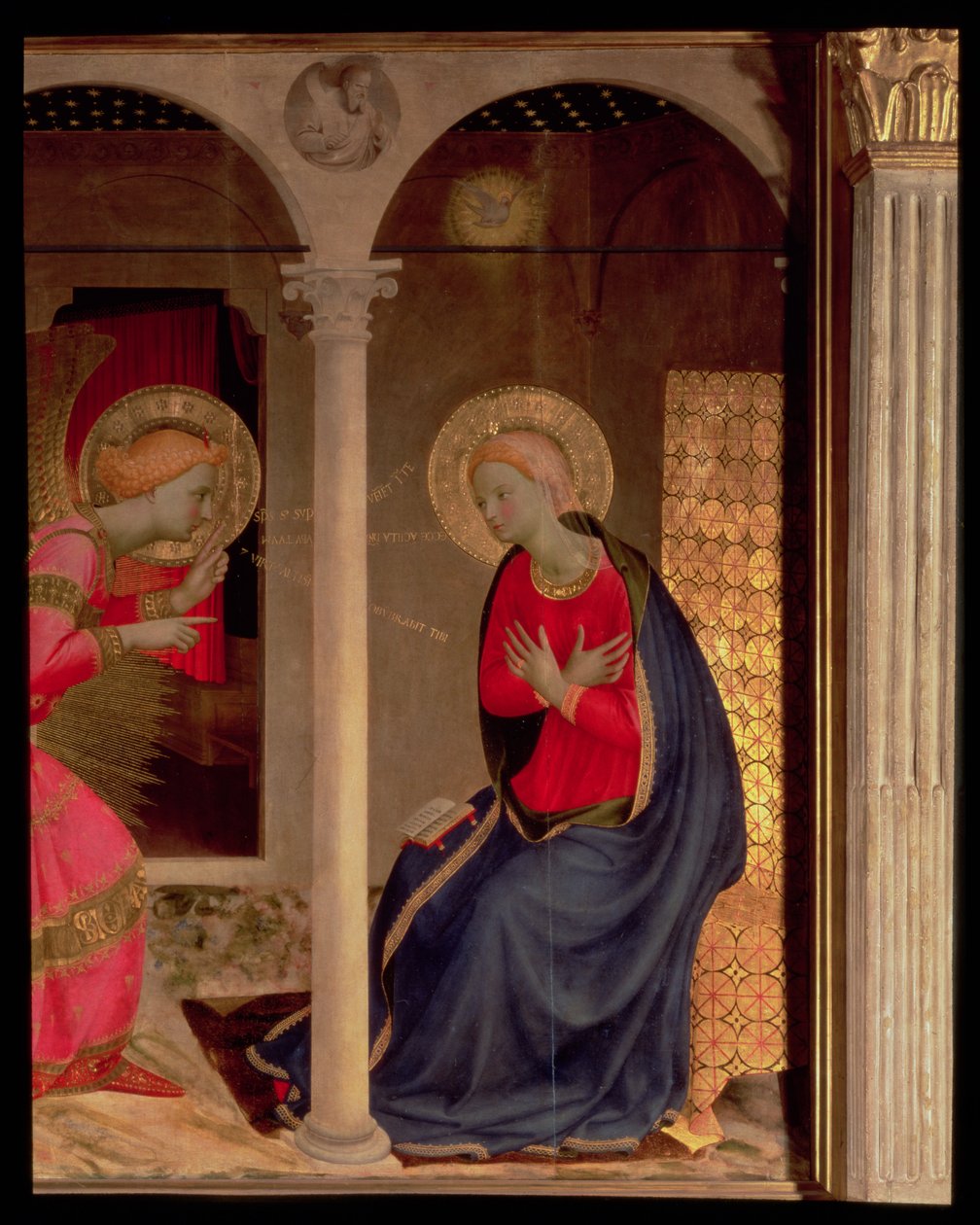 Kunngjøringen (detalj) av Fra Angelico