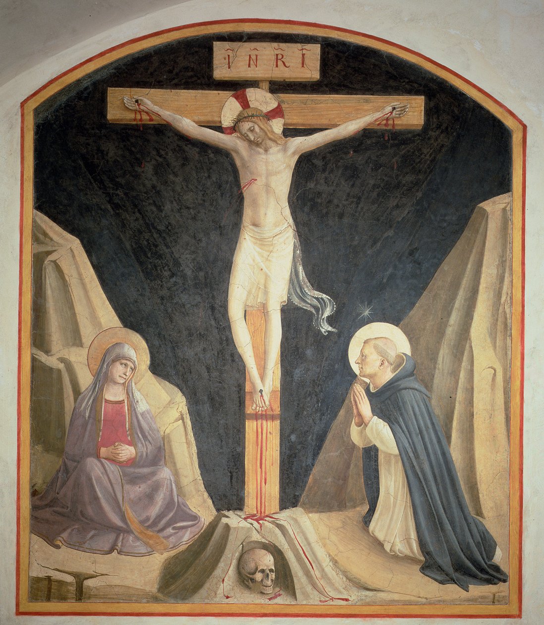 Korsfestelsen, 1442 av Fra Angelico