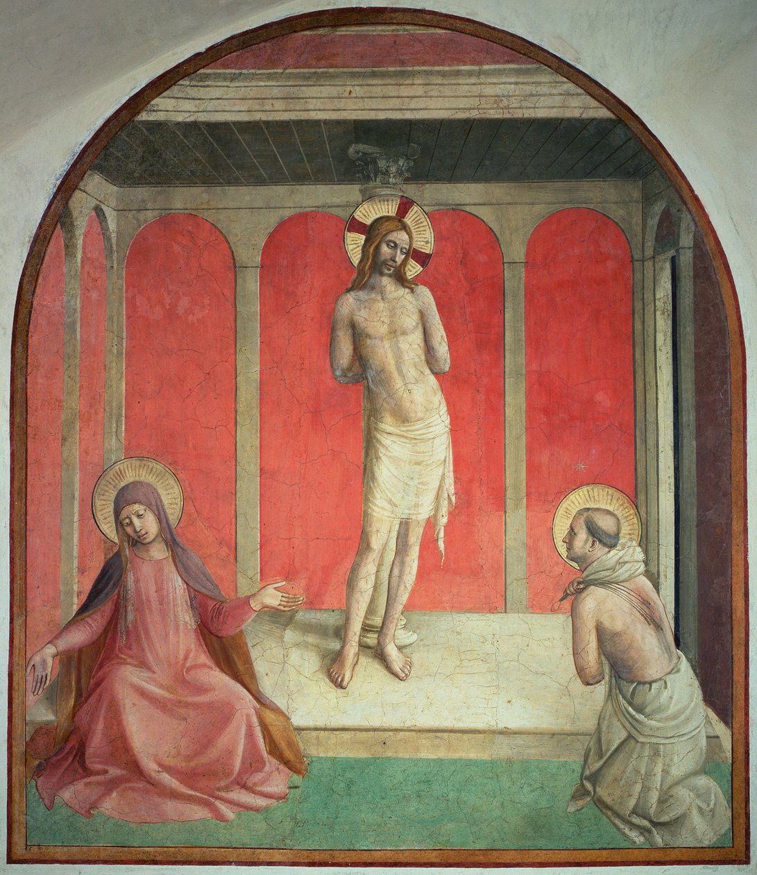 Flageleringen, 1442 av Fra Angelico