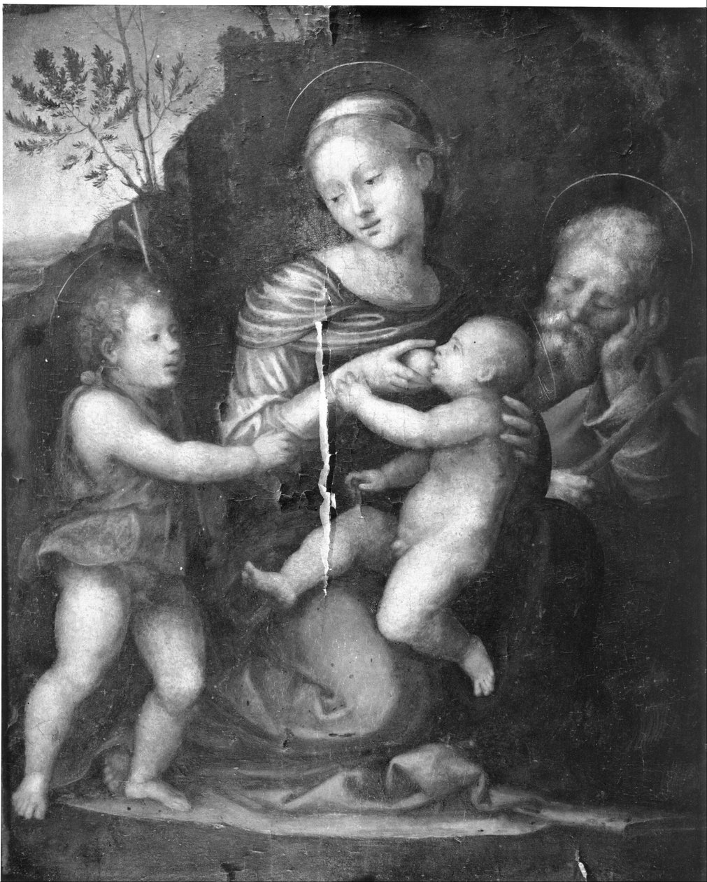 Hellig familie med St. John av Fra Bartolomeo