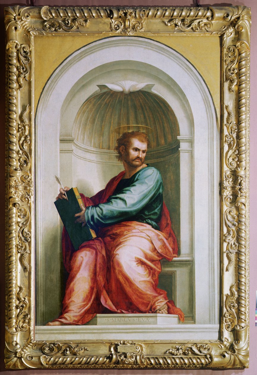 St. Mark, 1516 av Fra Bartolommeo