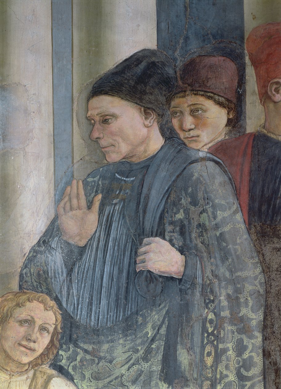 Feiringen av relikvier av St. Stefan (detalj) 1452-66 (se også 63781 og 63782) av Fra Filippo Lippi