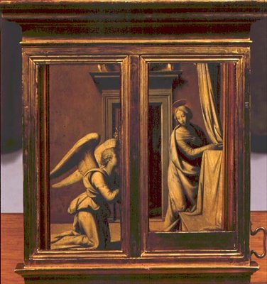 Kunngjøring, ca. 1495 (olje på panel) av Fra Bartolomeo