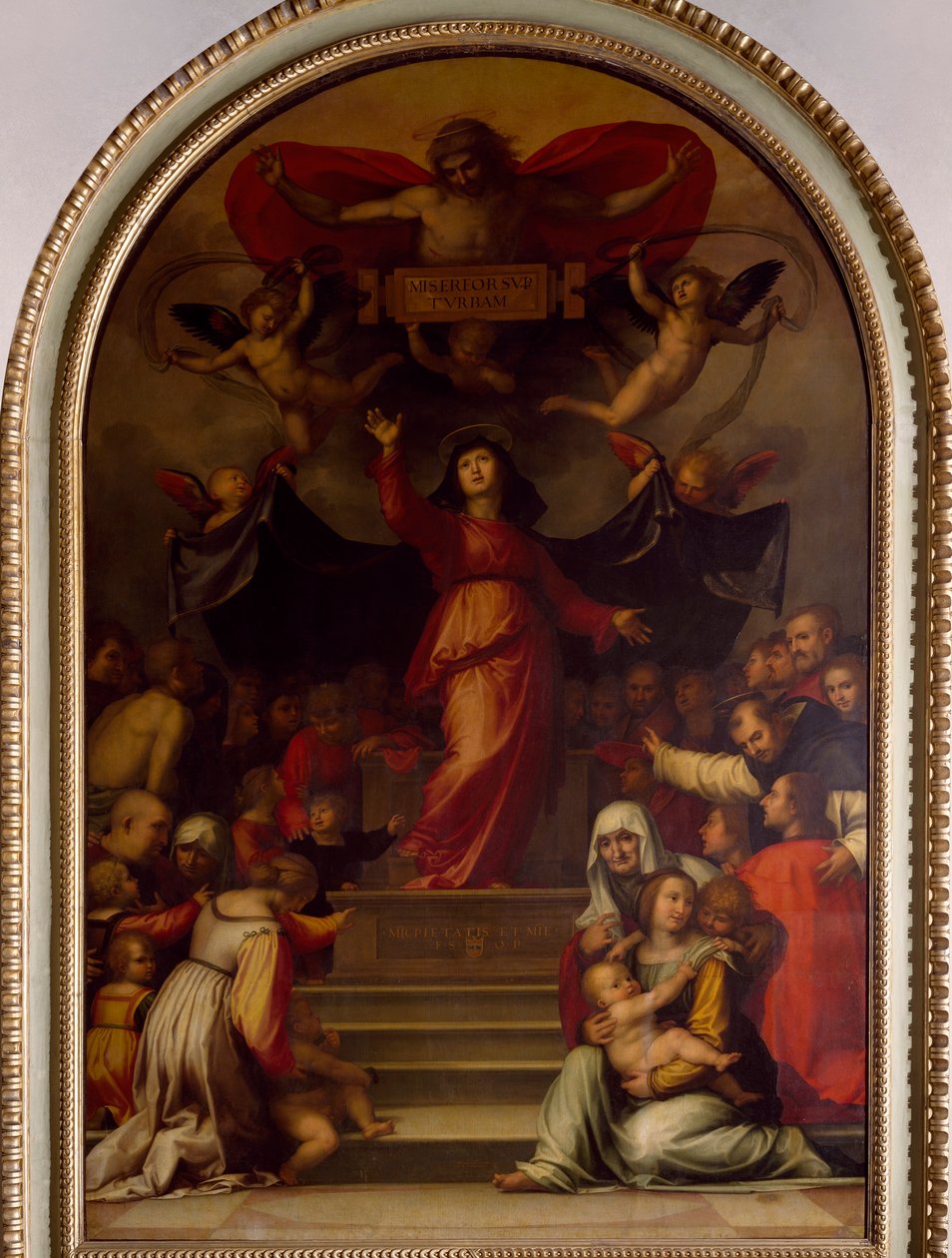 Our Lady of Mercy, av Bartolomeo della Porta kjent som Fra Bartolomeo av Fra (1472 1517) Bartolomeo