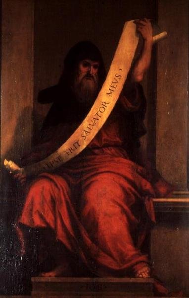 Profeten Job av Fra Bartolomeo