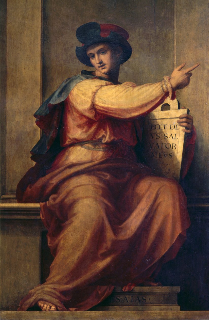 Profeten Jesaja av Fra (1472 1517) Bartolomeo