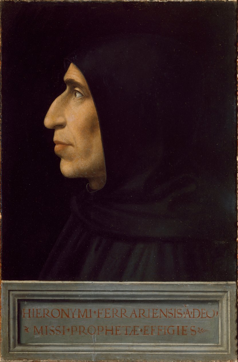 Portrett av Girolamo Savonarola av Fra Bartolomeo